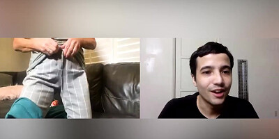 Step-GILF Rubs one Out on Call with Ricky Spanish