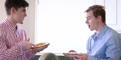 Big Titted Stepmoms Caught Their Boys Fucking The Pies