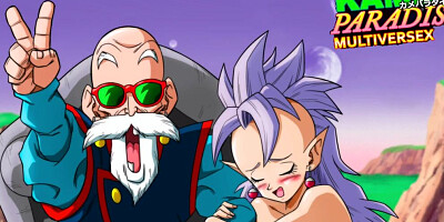 Kame Paradise 3 - West Supreme Kai gets saved by a big old cock