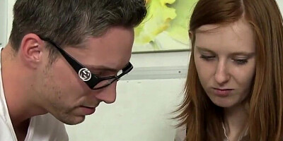 Uniformed teen spunked