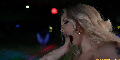 FAKE MOVIES Stripper goes on a Rampage five Girl Orgy with Squirt