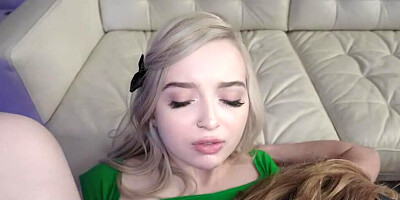 Aiden Ashley & Lexi Lore are sharing a cock in a 3some