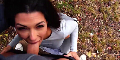 She take my dick in a public park