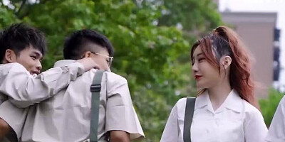 Lovely Asian girls are groped and fucked by some dirty guys