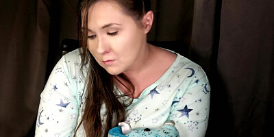 Daddys sweet princess had her first wet dream