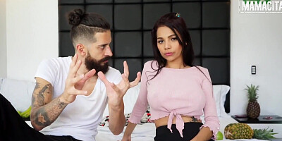 Cute Girls With Big Tits Mila Garcia & Lorena Castro Take On Huge Cock - MAMACITAZ