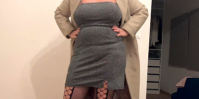 SCANDAL! ended with HOT SEX, CREMPIE inside, STOCKINGS and BOOTS, A LOT OF CUM!