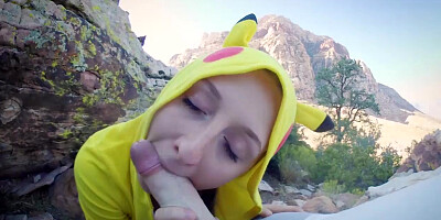 Slutty Pokemon Creampie Training in Public - Molly Pills - BIG BOOTY OUTDOOR PORNO POV 1080p