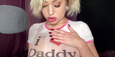 ASMR / Daddy Gets Me Wet. With Oil