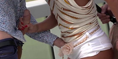 RoccoSiffredi Teen Takes 2 Cocks at a Time in Ass & Puss