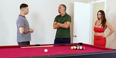 Busty Hot Wife Ava Addams Cuckold Her BF And Fucked Keiran Lee Massive Cock In Red Dress(1080)P