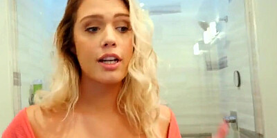 Hot Sister Teases Step Brother With Her Perfect Big Tits S7