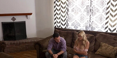 Dodgy stepdad teaches sexy photo poses to kylie!