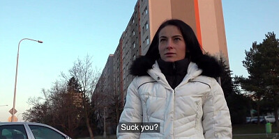 Public Agent Multiple orgasms as tight wet warm pussy drains