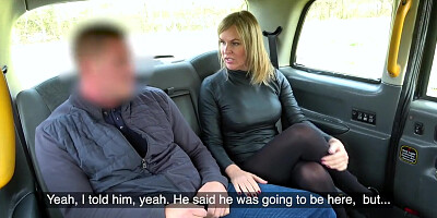Fake Taxi Greedy Blonde MILF Summer Rose Demands two Cocks in the Cab