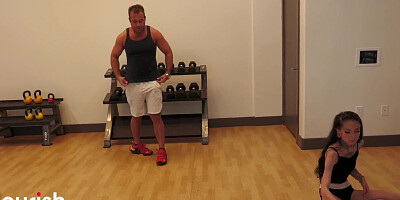 Zaria Nova gets her puss drilled with Chad White's hard prick