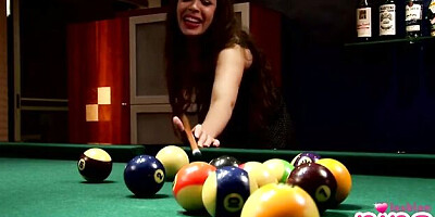 Stunning madam's masturbating scene