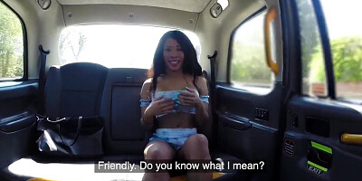 Fake Taxi Ebony Horny Beauty Twerks on Drivers Big Cock