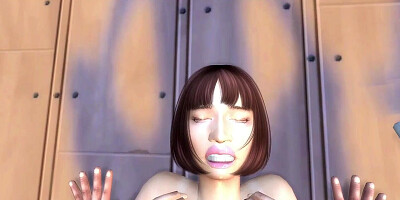 Naughty girls are getting banged in this steamy 3D sex cartoon