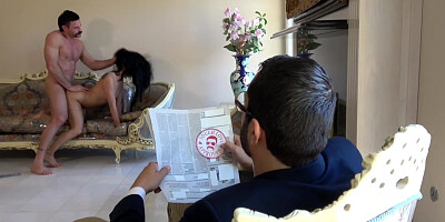 Teaching dirty little Brazilian girl Gina Valentina a lesson