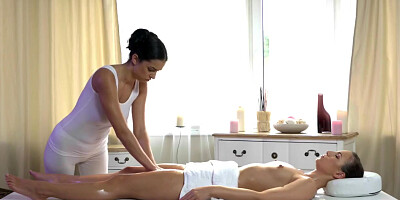 Massage Rooms Orgasmic Fucking for Hot Lesbians