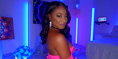 Horny Hottie LaLa Ivy Fucked In Pink Fishnets