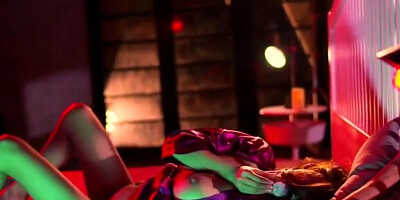 Solo girl with gorgeous tits is enjoying gentle pussy fingering