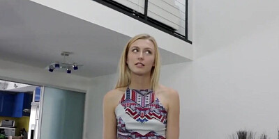 Bored little Step Sister Caught Masturbating - Alexa Grace