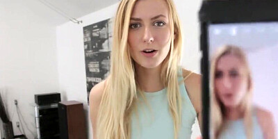 Bored little Step Sister Caught Masturbating - Alexa Grace