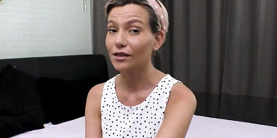 PRETTY & PETITE STEP MOTHER LEARNS ALL ABOUT THE ROMANS WAY OF HER LIFE FROM HER BIG COCK SON!