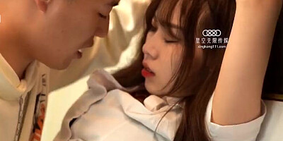 Big boobs Asian teacher with hot pantyhose teasing her big dick student to fuck her pussy