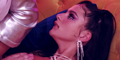 Mia Trejsi is a filthy whore who wants that dick badly