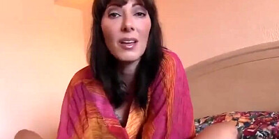 Horny Stepmom Teases and Seduces her Son at Vacation