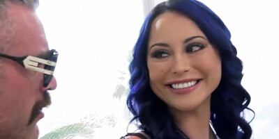 Eve Marlowe is being fucked and creampied by Charles Dera