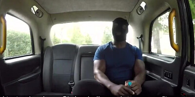 Female Fake Taxi Masked Fare Fucks Hot Tattooed MILF with Big Black Cock