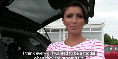 MILF Gabrielle Gucci agrees to blow a stranger for some cash