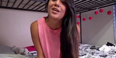 Doing more then Partying with my Step-sister in her Dorm Room!