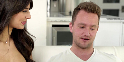 Surprise for stepsisters best friend but also surprise for horny stepsister