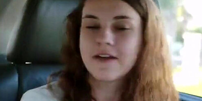 Family strokes - cute sucks her stepdad for a car