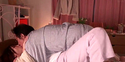 Asian cutie is licked and fucked by her horny man