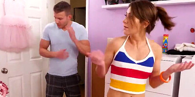 Blackmailed shoplifter stepsis