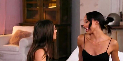 GirlsWay: Black twin having sex with sister's nasty girlfriend on PornHD