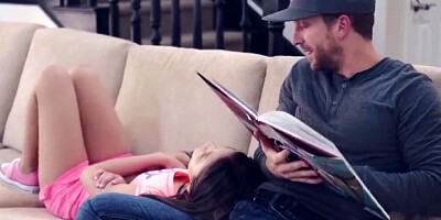 Described Video – Stepdad Fills Lucy Dolls Pussy with Cum while Mommys away