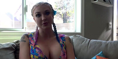 Blonde harlot loves submission and kinky sexual things like anal banging