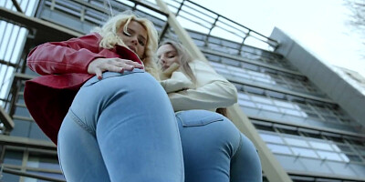 TUSHYRAW Lika & Stella need a huge cock to fill their tight holes