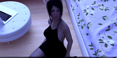 Echoes of Lust # 17 The older step-sister could not resist and jerked me off with her legs