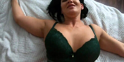 Gorgeous MILF gets fornicated in this POV by her stepson