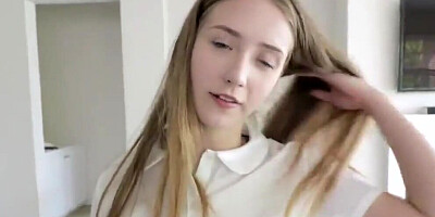 Anal cute freckled stepsister gets filled up with cu