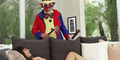 Charles Dera and Quinn Wilde are having wild sex on the couch