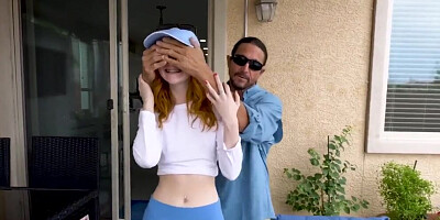 Scarlet Skies and Amber Chase are fucked by their kinky stepdads